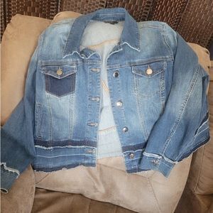 Lane Bryant Blue Jean Jacket